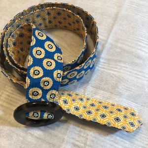 Vera Bradley Riviera Blue Belt Reversible One Size